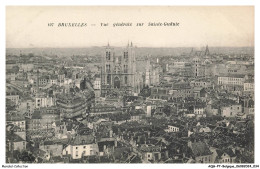 AQGP7-0399-BELGIQUE - BRUXELLES - Vue Générale Sur Saint-gudule - Mehransichten, Panoramakarten