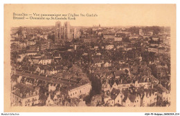 AQHP9-0523-BELGIQUE - BRUXELLES - Vue Panoramique Sur L'église Sainte Gudule - Mehransichten, Panoramakarten