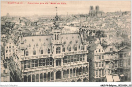 AMJP4-0266-BELGIQUE - BRUXELLES - Panorama Pris De L'hotel De Ville - Mehransichten, Panoramakarten