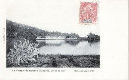 POLYNESIE // ILES SOUS LE VENT - LE TEMPLE DE RAIATEA-LA-SACREE, VU DE LA MER - Französisch-Polynesien