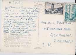 Andorre Andorra Carte Postale Timbre Stamp Air Mail Postcard 1959 - Autres & Non Classés