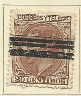 ESPAÑA 1878 - ALFONSO XII - EDIFIL 203 - Gebruikt