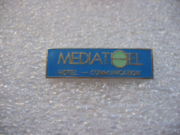 Pin's Logo Mediatel, Hotel - Communication - Telecom De Francia