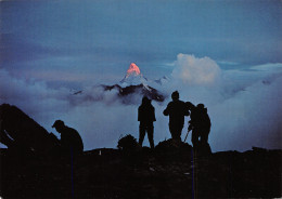 ET-SUISSE SONNENAUFGANG AM MATTERHORN OBLITERATION-N°TB3534-D/0335 - Matt