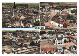 BS-BFP1-0824-59 - ORCHIES - L'église - Vue Panoramique - Vue Générale - L'hotel De Ville - Orchies