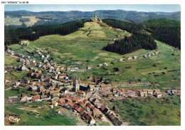 BE-BFP1-0718-57 - DABO - Vue Générale Aérienne Avec Le Rocher Et La Chappelle Saint-Léon - Dabo