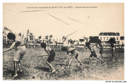 AW-BFP2-0357-59 - SAINT-POL-SUR-MER - Colonie De Vacances De Saint-Pol-sur-Mer - Lancement Du Javelot - Saint Pol Sur Mer