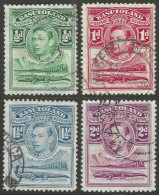 Basutoland. 1938 KGVI. 4 Used Values To 2d. SG18etc. N4009 - 1933-1964 Crown Colony