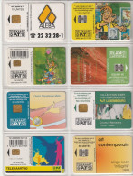 Lot De 8 Télécartes - Luxembourg