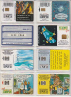 Lot De 8 Télécartes - Luxembourg