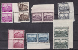 Belgique - COB 308/14 - En Paire Avec BDF - MNH - ~380€ - Unused Stamps