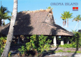 1 AK Kiribati * Orona Island - Die Insel War Von 1938 - 1963 Bewohnt - Das Haus Auf Der Karte Gehörte Zum Dorf  Arariki - Kiribati