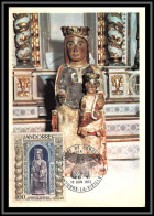 48976 N°228 Vierge De Canolich Virgin 1973 Andorre Andorra Carte Maximum (card) Fdc édition Cef - Cartes-Maximum (CM)
