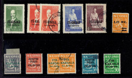 FINLANDE - EAST KARELIA - LOT TP OB - TB - Gebraucht