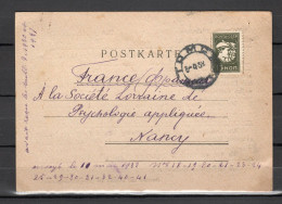 RUSSIE CARTE PRE IMPRIMEE ENVOYEE A STE LORRAINE DE PSY - Lettres & Documents