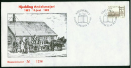 Fd Denmark FDC 1982 MiNr 757 | Centenary Of Co-operative Dairy Farming. Hjedding Andelsmejeri #fdc-3055 - FDC