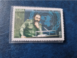 CUBA  NEUF  2009   ANI.  50  DE  LA  MINREX--FIDEL  CASTRO  RUZ  //  PARFAIT  ETAT  //  1er  CHOIX  // - Ungebraucht