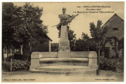 Cpa N° 1649 GREZ EN BOUERE Monument élevé à La Mémoire Du Colonel De Villebois Mareuil - Crez En Bouere