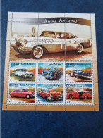 CUBA  NEUF  2002   AUTOS  ANTIGUOS   HE    //  PARFAIT  ETAT  //  1er  CHOIX  // - Ungebraucht
