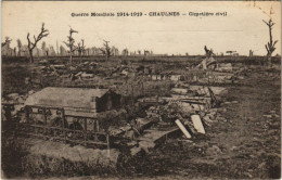 CPA Guerre CHAULNES Cimetiere Civil (19117) - Chaulnes