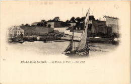 CPA BELLE-ISLE-en-MER - Le Palais Le Port (431513) - Palais