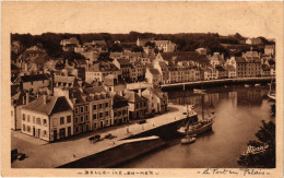 CPA BELLE-ILE-en-MER (Morbihon) - Vue Générale Du Port Du Palais (293604) - Palais