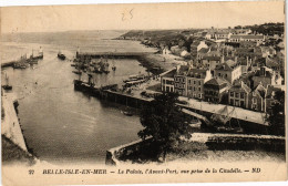 CPA BELLE-ISLE-en-MER-Le Palais L'Avant-Port Vue Prise De La Citadelle (205534) - Palais