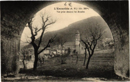 CPA L'ESCARENE -Vue Prise Dessous Les Arcades (261928) - L'Escarène
