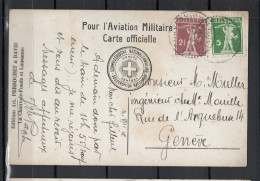 SUISSE CARTE OFFICIELLE AVIATION MILITAIRE - Altri & Non Classificati