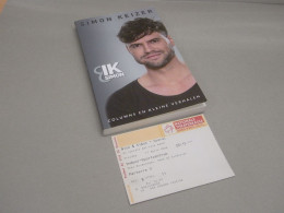 Boek Gesigneerd - Signed : Simon Keizer + Ticket 2009 Nick & Simon (s384) Handtekening / Autographe - Autographs