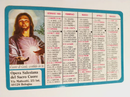 1989 Opera Salesiana Del Sacro Cuore Bologna Calendarietto Tascabile Calendario Religioso - Small : 1981-90