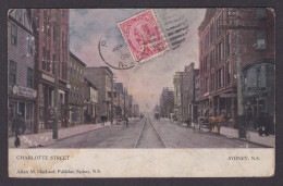 Postcard, CANADA, Sydney, Charlotte Street - Sonstige & Ohne Zuordnung