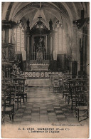 E.S..2336. Marquise --L'Intérieure De L'Eglise - Marquise