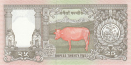 Nepal, (335), 25 Rupias De 1998, P. 41, UNC - Nepal