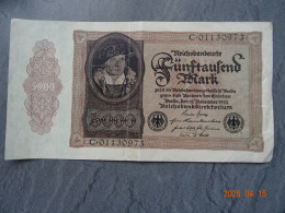 FUNFTAUSEND   MARK    1922 - 5000 Mark
