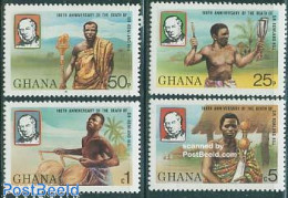 Ghana 1980 Sir Rowland Hill 4v, Mint NH, Sir Rowland Hill - Rowland Hill