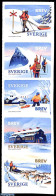 Sweden 2024 To The Mountains 5v S-a, Mint NH, Nature - Sport - Dogs - Mountains & Mountain Climbing - Unused Stamps