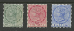 TONGA - Three (3) Unused Stamps With Hinges. - Tonga (...-1970)