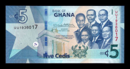 Ghana 5 Cedis 2022 Pick 46b Sc Unc - Ghana