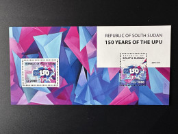 Sud-Soudan South Sudan Südsudan 2025 Mi. Bl. ? 150 Ans Years UPU Union Postale Universelle Universal Postal - Sud-Soudan