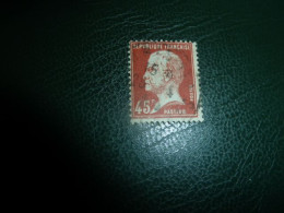 Type Pasteur - 45c. - Yt 175 - Rouge - Oblitéré - Année 1924 - - 1922-26 Pasteur