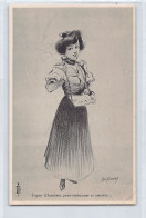 ARMENIANA - Young Woman Selling Armenian Paper - Artist Signed By L Pous Thomis - Publ. Royer - Armenia