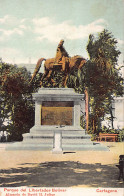 Colombia - CARTAGENA - Parque Del Libertador Bolivar - Ed. David H. Juliao - Kolumbien