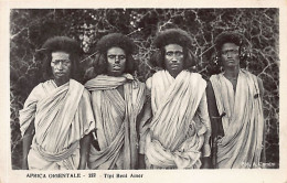 Eritrea - Beni Amer Types - Publ. A. Traldi - Eritrea