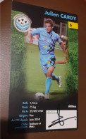 Delcampe - Autographe Julien Cardy Tours Football Club - Fussball