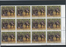 Griechenland ZD Bogen, Paar 1352-1353 Postfrisch Postbote #JM561 - Feuilles Complètes Et Multiples