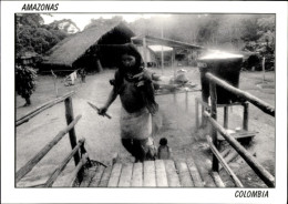 CPA Colombia Kolumbien, Indios Pupunha - Kolumbien