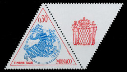 MONACO PORTOMARKEN Nr 71ZfRe Postfrisch WAAGR PAAR X3BA5AA - Segnatasse
