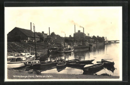 AK Wittenberge, Partie Am Hafen - Wittenberge