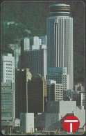 Hong Kong - C&W HKT, IDD Series, Wan Chai Skyline, Autelca, 50 HK$, 5.472ex, 4/90, Used - Hong Kong
